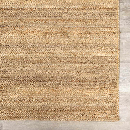 Shippagan Tan Jute Braided Rug Rugs TriadCommerceInc