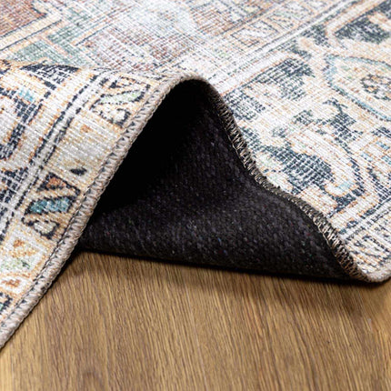 Green Nisa Tumble Dry Washable Rug Rugs TriadCommerceInc