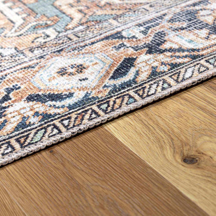 Green Nisa Tumble Dry Washable Rug Rugs TriadCommerceInc