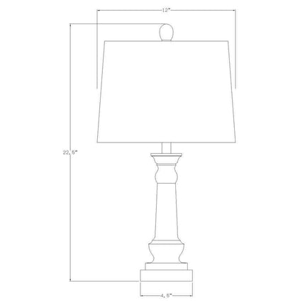 Scharten Traditional Table Lamp Home Decor > Lighting > Lamp > Table Lamps TriadCommerceInc