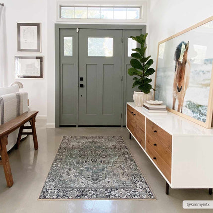 Neyland Sage Green Area Rug Rugs TriadCommerceInc