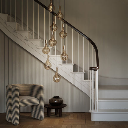 Nine Pendant in Brass + Voronoi II Home Decor > Lighting > Ceiling Lights > Pendant Lights > Cluster Pendants TriadCommerceInc