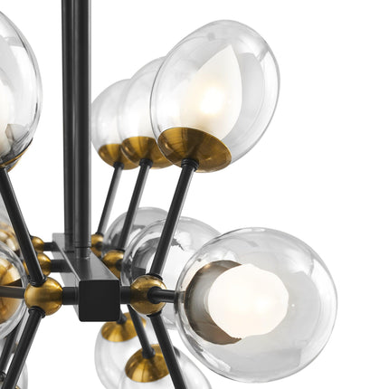 Nodus Crystal Rectangular Chandelier // 18 Lights Chandeliers TriadCommerceInc   