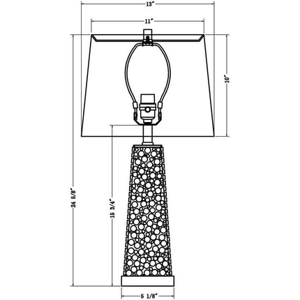 Martin Global Table Lamp Lighting TriadCommerceInc