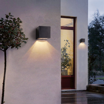2-Pack Solar Powered Oudoor Landscape Wall Lights Wall Lighting TriadCommerceInc