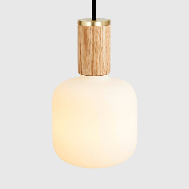 Oblo Pendant Light in Oak Home Decor > Lighting > Ceiling Lights > Pendant Lights TriadCommerceInc Oak
