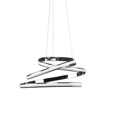 Oslo LED Adjustable Chandelier // Chrome Chandeliers TriadCommerceInc   