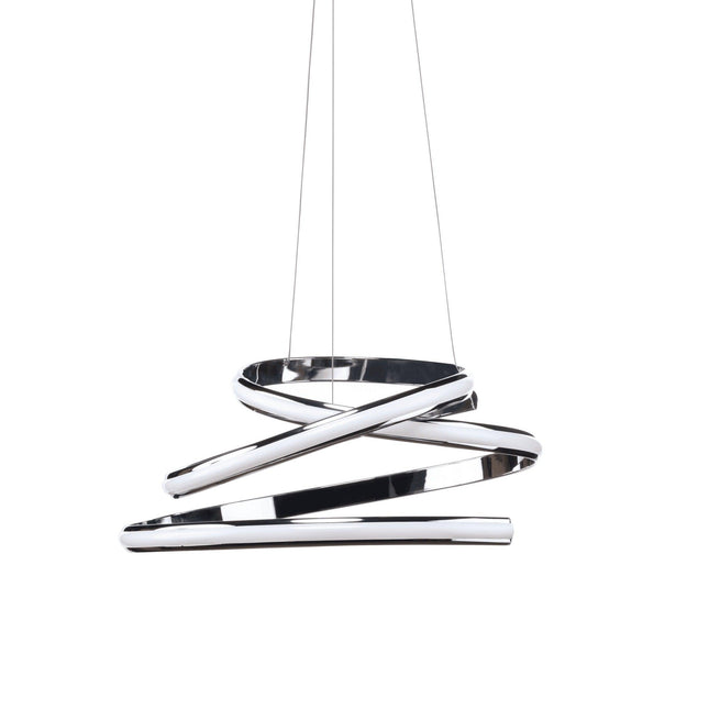Oslo LED Adjustable Chandelier // Chrome Chandeliers TriadCommerceInc   