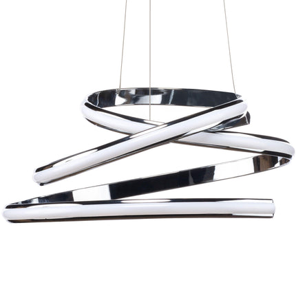 Oslo LED Adjustable Chandelier // Chrome Chandeliers TriadCommerceInc   