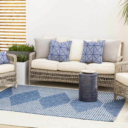 Stephan Navy Outdoor Rug Rugs TriadCommerceInc
