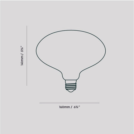 Oval Dim to Warm Plug-In Pendant in Graphite Home Decor > Lighting > Ceiling Lights > Pendant Lights TriadCommerceInc