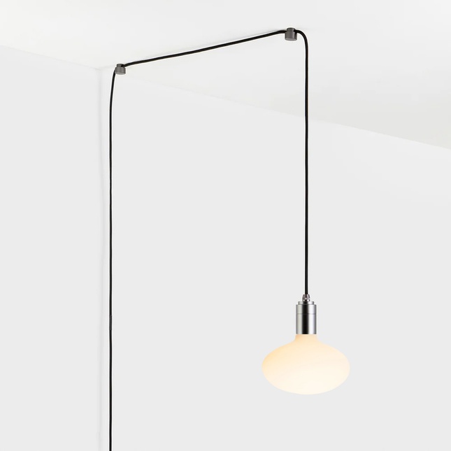 Oval Plug-In Pendant Light in Graphite Home Decor > Lighting > Ceiling Lights > Pendant Lights TriadCommerceInc Graphite
