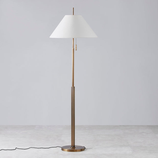 Stavra Floor Lamp in Patina Brass Home Decor > Lighting > Lamp > Floor Lamps TriadCommerceInc