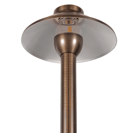 Brass Low Voltage Outdoor Garden Path Light Path Light TriadCommerceInc