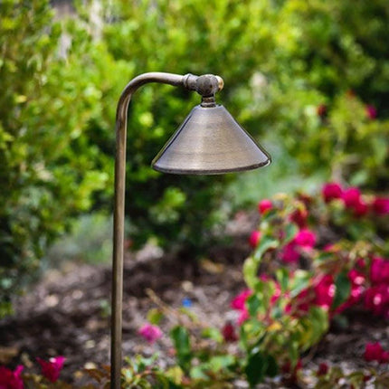 LED Brass Directional Low Voltage Landscape Path Light Path Light TriadCommerceInc