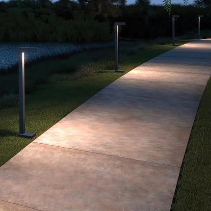 LED Brass L-Shaped Low Voltage Pathway Light Path Light TriadCommerceInc