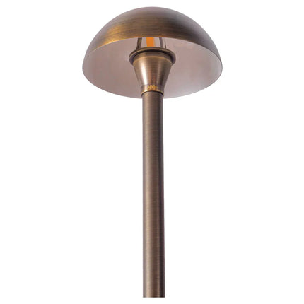 Brass LED Globe Outdoor Pathway Landscape Light Path Light TriadCommerceInc