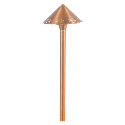 Brass LED Low Voltage Pathway Outdoor Landscape Light Path Light TriadCommerceInc