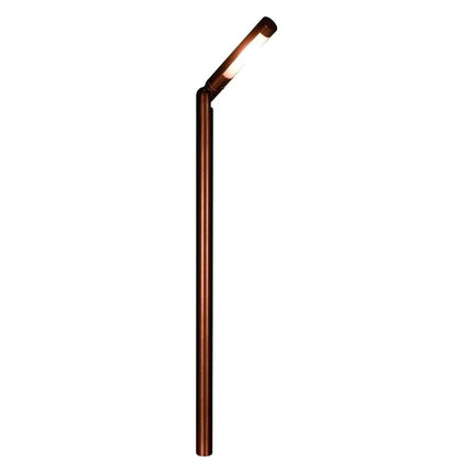 Adjustable Brass Low Voltage Outdoor Path Light Path Light TriadCommerceInc Dark Brass None