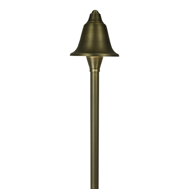 Cast Brass LED Outdoor Pathway Light Bell Shaped Path Light TriadCommerceInc