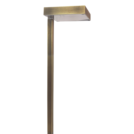 Cast Brass LED Outdoor Pathway Light Fixture Path Light TriadCommerceInc Natural Brass None