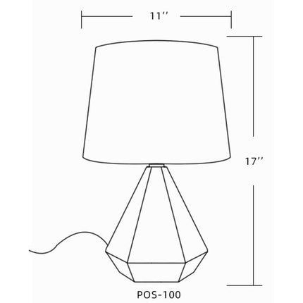Arrez Modern Table Lamp Home Decor > Lighting > Lamp > Table Lamps TriadCommerceInc