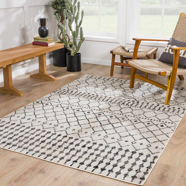 Scandi Moroccan Trellis Rug Rugs TriadCommerceInc