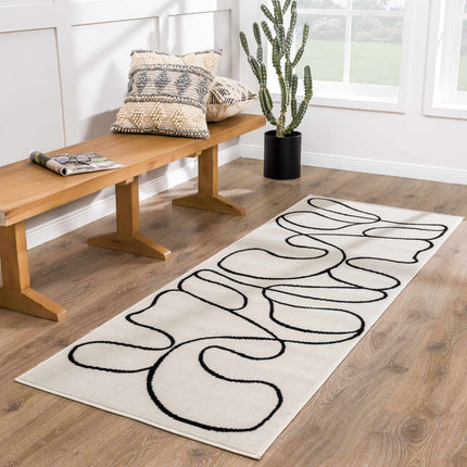 Eilir Modern Low Profile Boho Rug Rugs TriadCommerceInc
