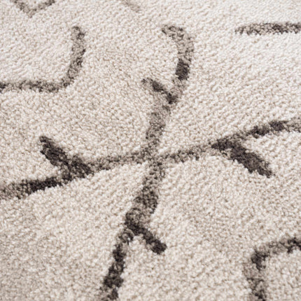 Azzan Cream & Charcoal Area Rug - Clearance Rugs TriadCommerceInc