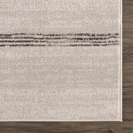 Deja Cream & Charcoal Area Rug - Clearance Rugs TriadCommerceInc 2' x 3' Rectangle