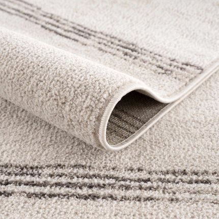 Deja Cream & Charcoal Area Rug - Clearance Rugs TriadCommerceInc