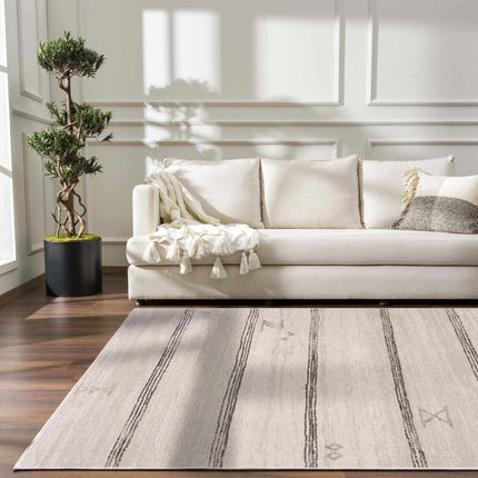Deja Cream & Charcoal Area Rug - Clearance Rugs TriadCommerceInc