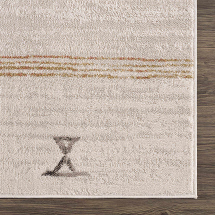 Deja Cream & Gold Area Rug - Clearance Rugs TriadCommerceInc