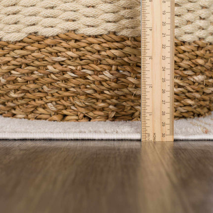 Deja Cream & Gold Area Rug - Clearance Rugs TriadCommerceInc