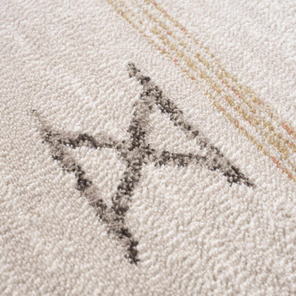 Deja Cream & Gold Area Rug - Clearance Rugs TriadCommerceInc
