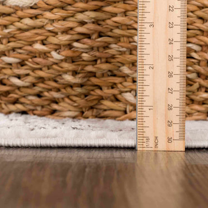 Divya Cream & Charcoal Area Rug - Clearance Rugs TriadCommerceInc