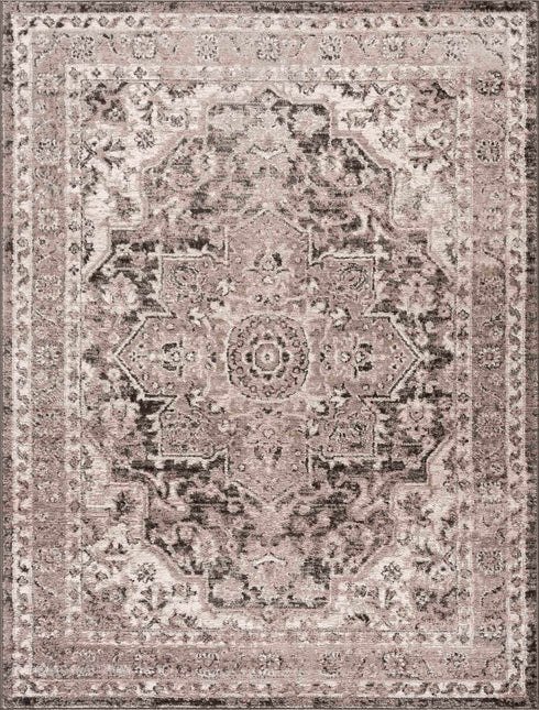 Albie Charcoal & Beige Area Rug - Clearance Rugs TriadCommerceInc 2' x 3' Rectangle