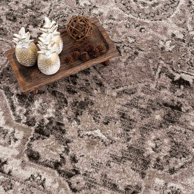 Albie Charcoal & Beige Area Rug - Clearance Rugs TriadCommerceInc