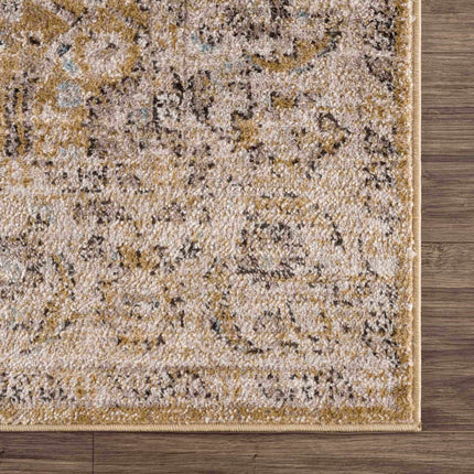 Anana Gold & Beige Area Rug - Clearance Rugs TriadCommerceInc