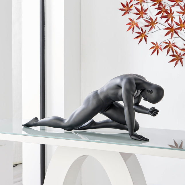 Paul Sculpture // Matte Black Sculpture TriadCommerceInc   