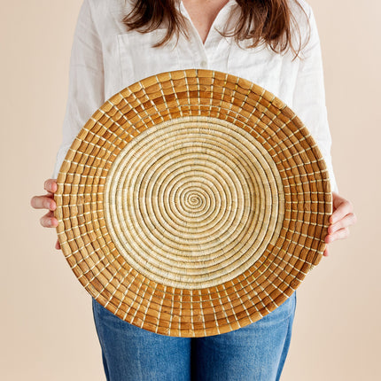 Pete Banana Bark Basket Wall Basket TriadCommerceInc Medium