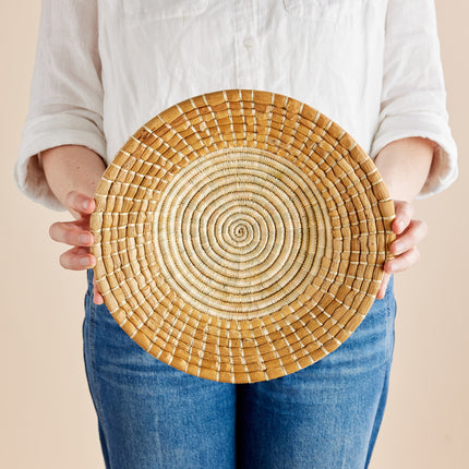 Pete Banana Bark Basket Wall Basket TriadCommerceInc Small