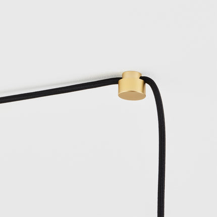 Oblo Plug-In Pendant Light in Brass Home Decor > Lighting > Ceiling Lights > Pendant Lights TriadCommerceInc