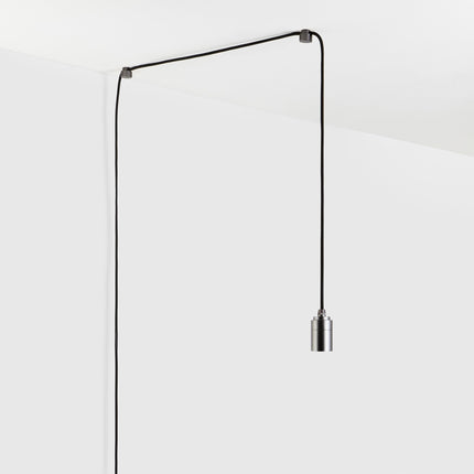 Oblo Plug-In Pendant Light in Graphite Home Decor > Lighting > Ceiling Lights > Pendant Lights TriadCommerceInc