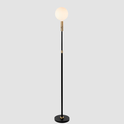 Poise Adjustable Floor Lamp in Brass + Sphere V Home Decor > Lighting > Lamp > Floor Lamps TriadCommerceInc Brass