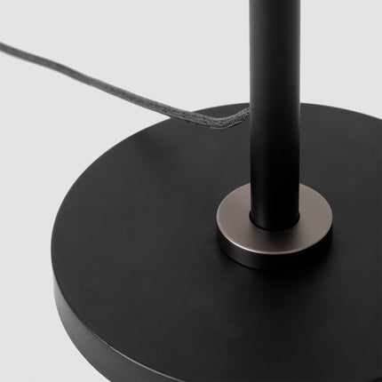 Poise Adjustable Floor Lamp in Graphite Floor Lamps TriadCommerceInc