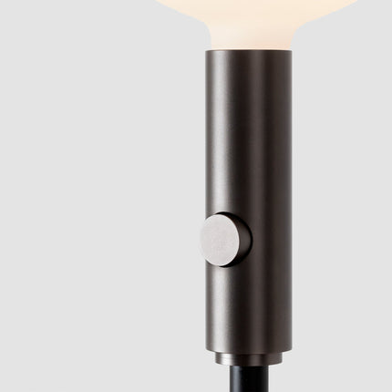 Poise Adjustable Floor Lamp in Graphite Floor Lamps TriadCommerceInc