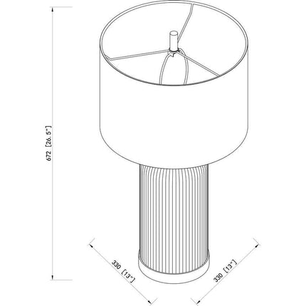 Hargelsberg Modern Table Lamp Home Decor > Lighting > Lamp > Table Lamps TriadCommerceInc