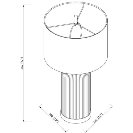 Hargelsberg Modern Table Lamp Home Decor > Lighting > Lamp > Table Lamps TriadCommerceInc