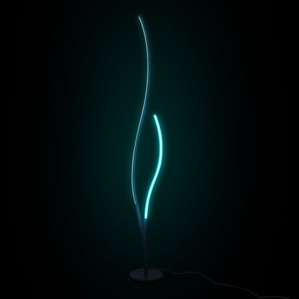 RGBCW Ripple Floor Lamp Floor Lamps TriadCommerceInc